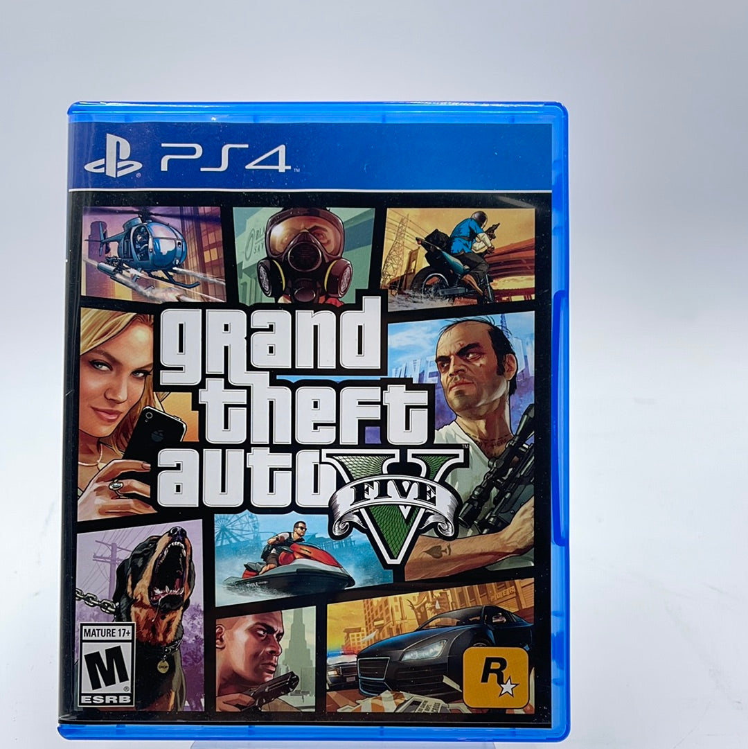 Grand Theft Auto V  (Playstation 4,  2014)