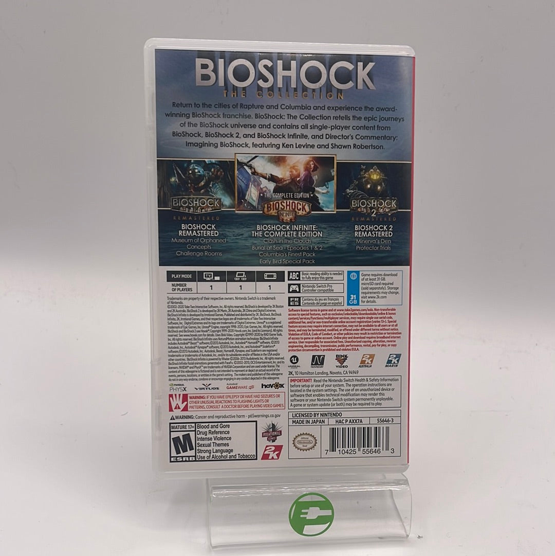 Used CIB Bioshock The Collection-  Nintendo Switch Game