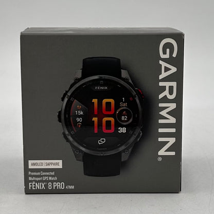New Garmin Fenix 8 Pro  47mm Multisport GPS Smart Watch 010-03198-00