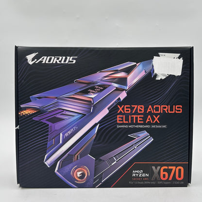 Gigabyte X670 AORUS ELITE AX AM5 ATX AMD DDR5 Motherboard