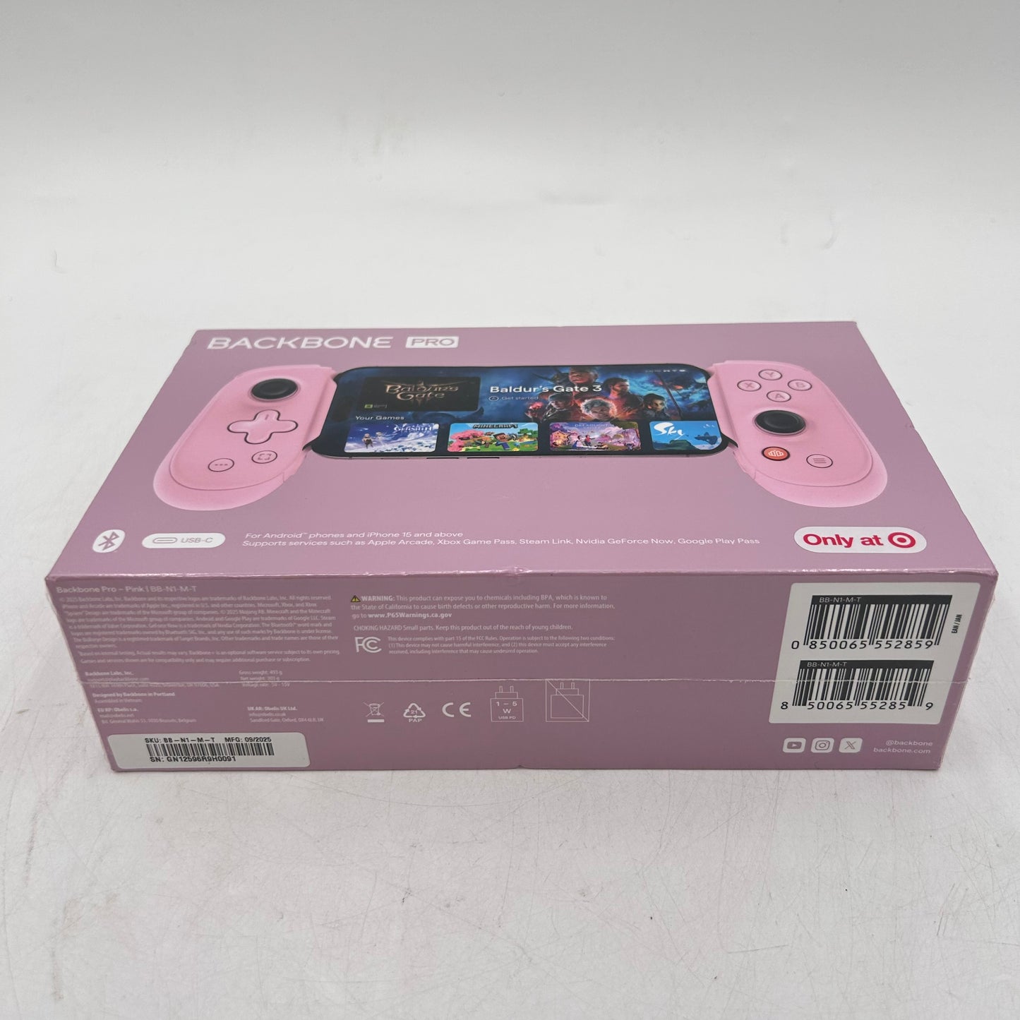 New Backbone Pro USB-C Mobile Game Controller BB-N1-M-T