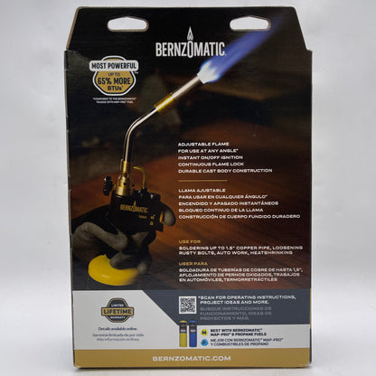 New Bernzomatic Duracast 8000 Ultra Swirl Flame