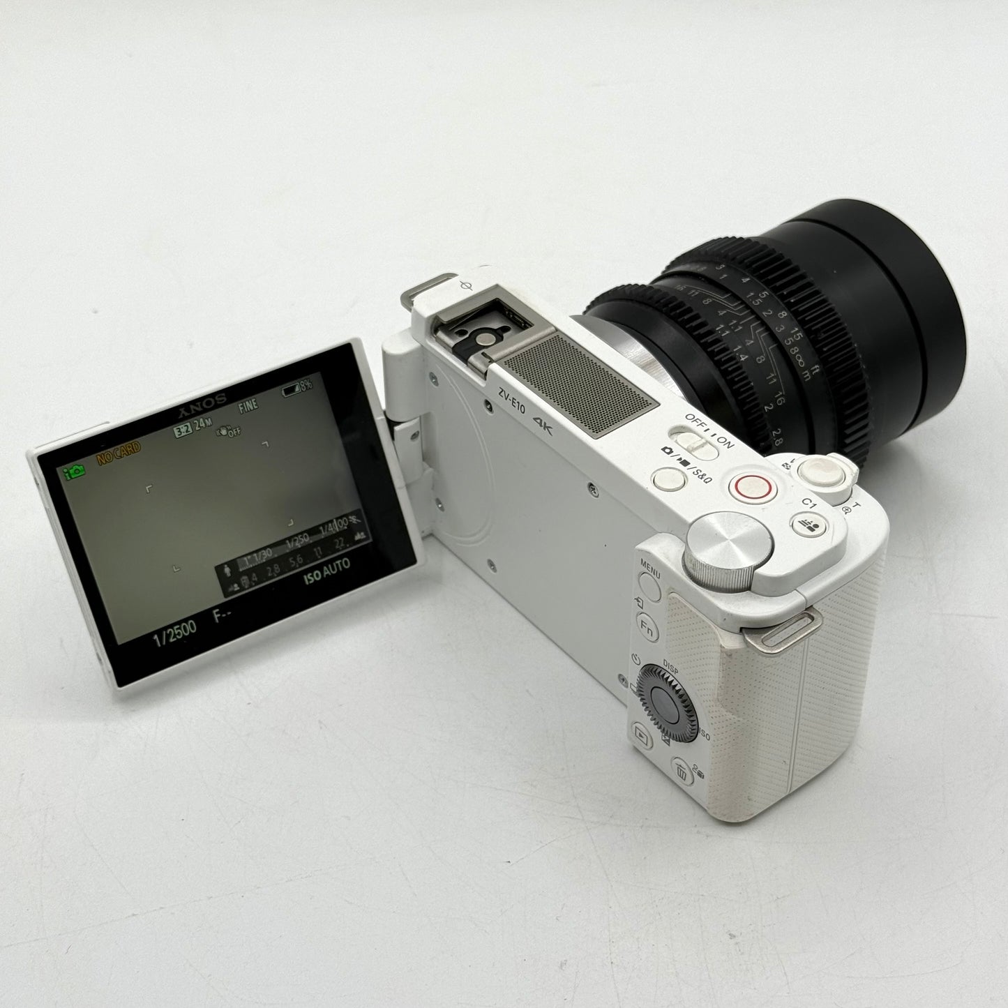 Sony ZV-E10 24.2MP Mirrorless Interchangeable Lens Camera With SLR Magic 50mm Lens