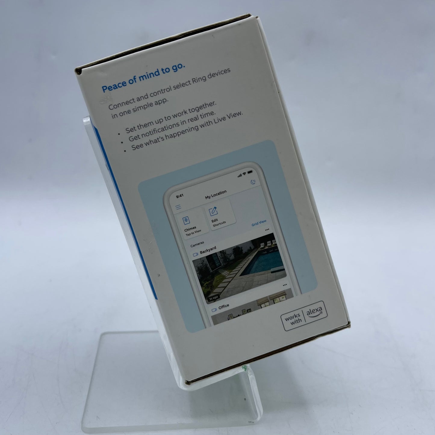 New Ring Stick Up Cam Wireless Indoor/Outdoor Camera B0C5QRZ47P