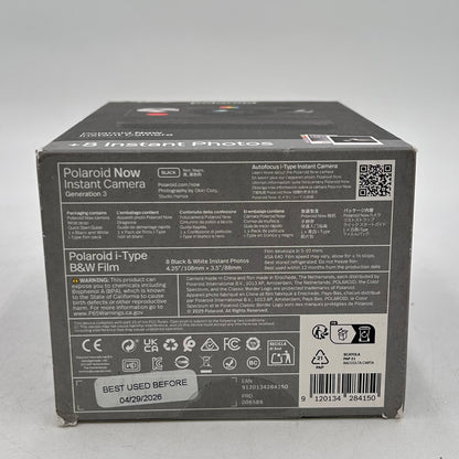 New Polaroid Now Instant Gen 3 Instant Film Camera Read