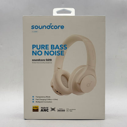 Soundcore by Anker Q20i Noise-Cancelling Wireless Over-Ear Bluetooth Headphones