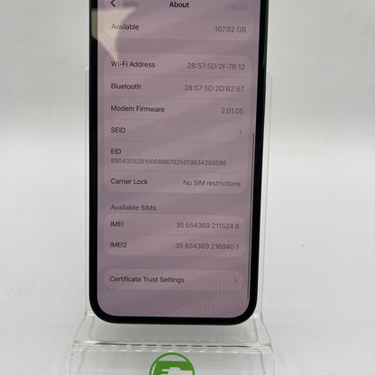 Factory Unlocked Apple iPhone 16e 128GB Black MD1Q4F/A