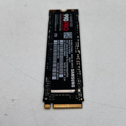 Samsung 2280mm 990 Pro 2TB M.2 NVMe Gen 4.0 x 4 SSD MZ-V9P2T0