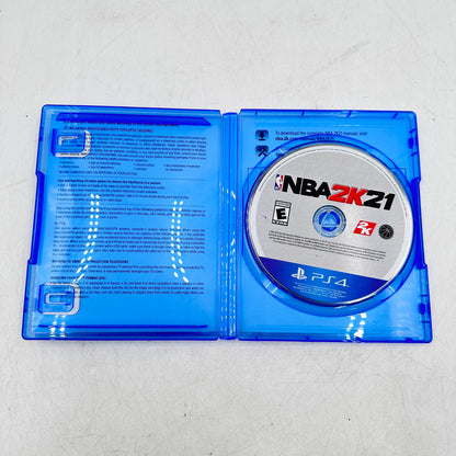 Lot of 4 Sony PlayStation 4 PS4 Games NBA 2K18, NBA 2K19, NBA 2K20, NBA 2K21