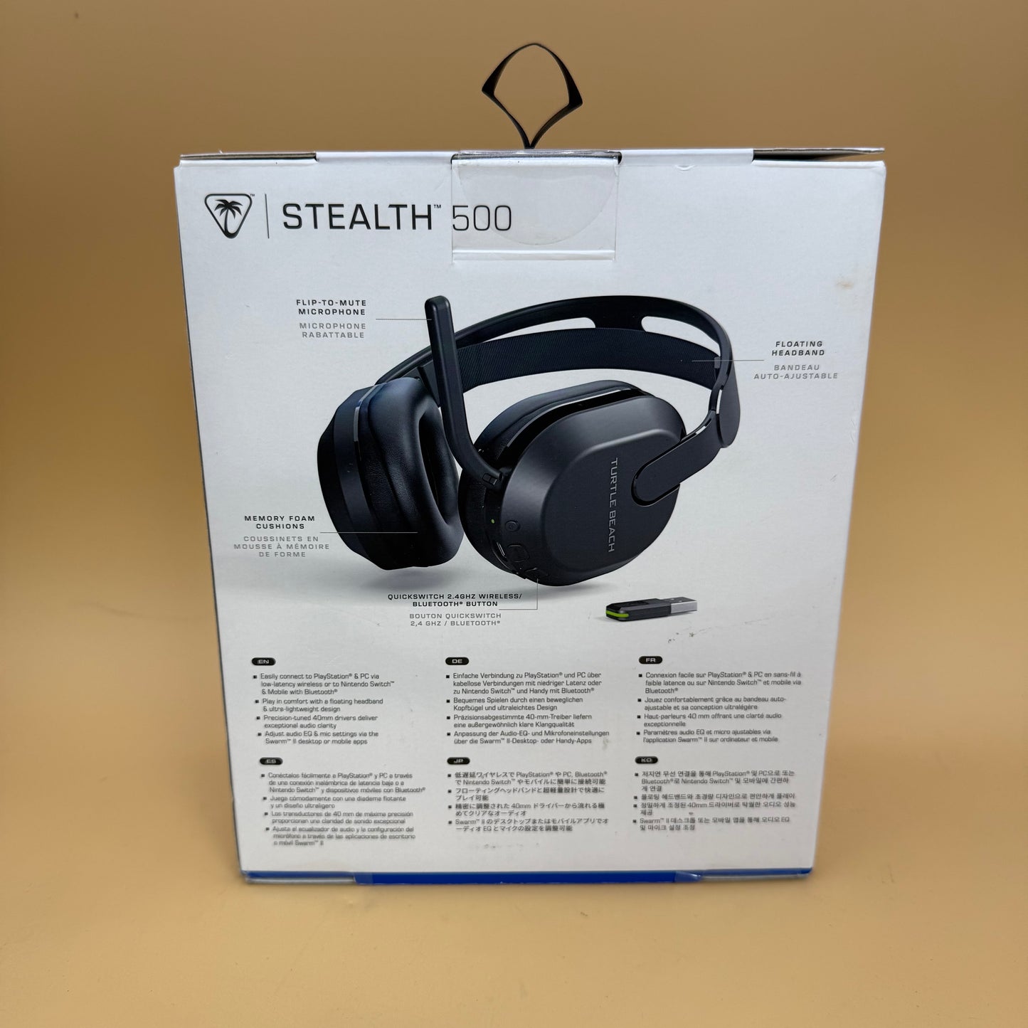 New Turtle Beach Stealth 500 Gaming Headset Black