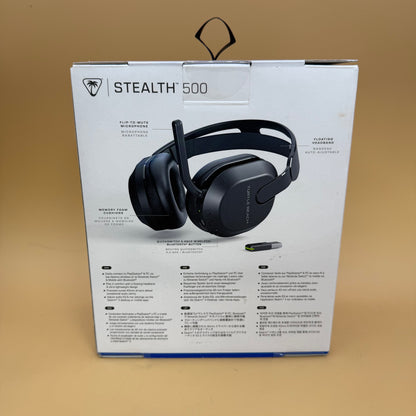 New Turtle Beach Stealth 500 Gaming Headset Black