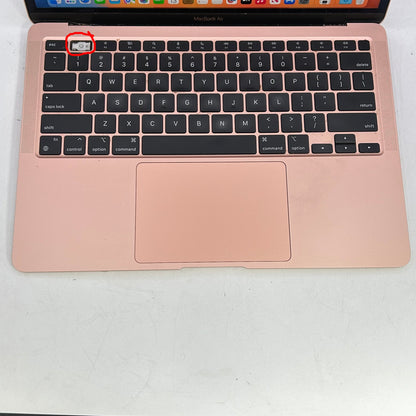 2020 MacBook Air 13.3" M1 3.2GHz 8GB RAM 512GB SSD Rose Gold A2337 READ