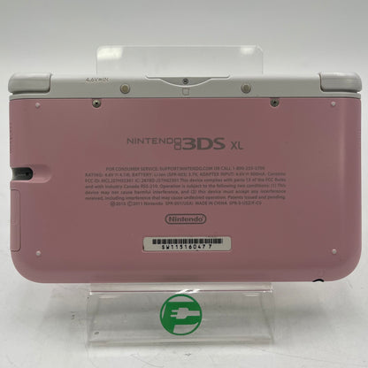 Nintendo 3DS XL Handheld Game Console Only SPR-001 Pink/White