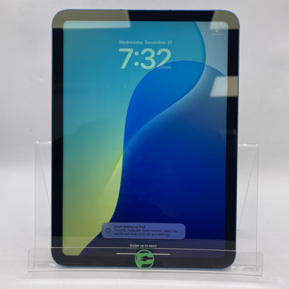 Unlocked Apple iPad 11" (A16) 128GB Blue MD7G4LL/A