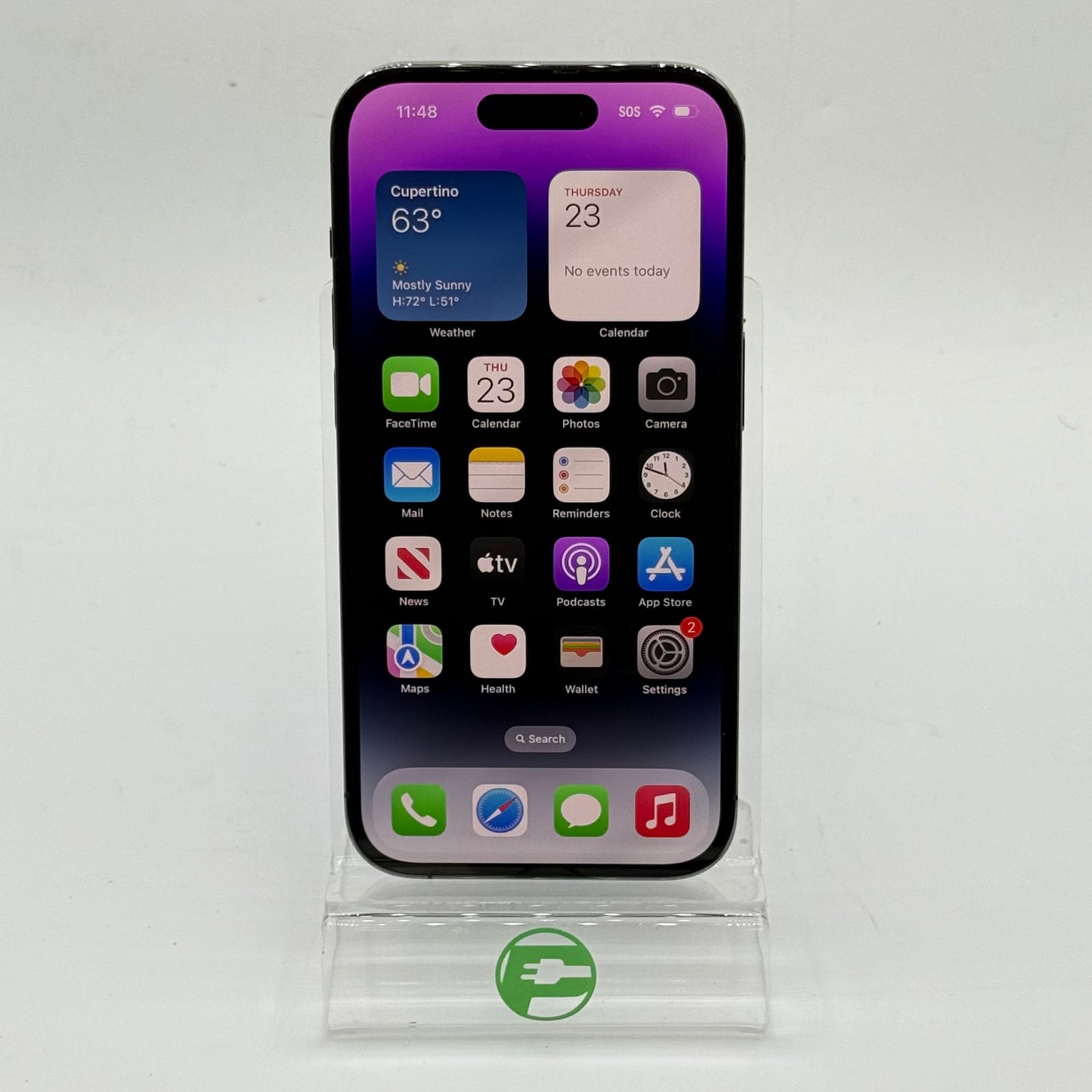 Factory Unlocked Apple iPhone 14 Pro eSIM 1TB Deep Purple MQ303LL/A