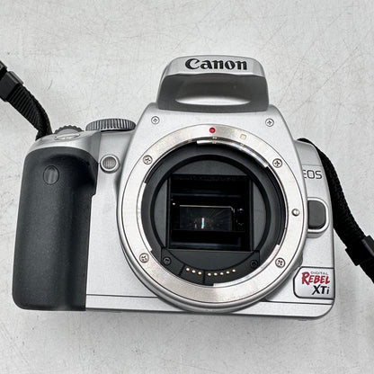 Canon EOS Rebel XTi 10.1MP Digital SLR w/ Sigma DC 18-200mm Lens & Extras