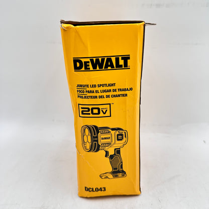 New DeWalt DCL043 20V MAX Jobsite LED Spotlight