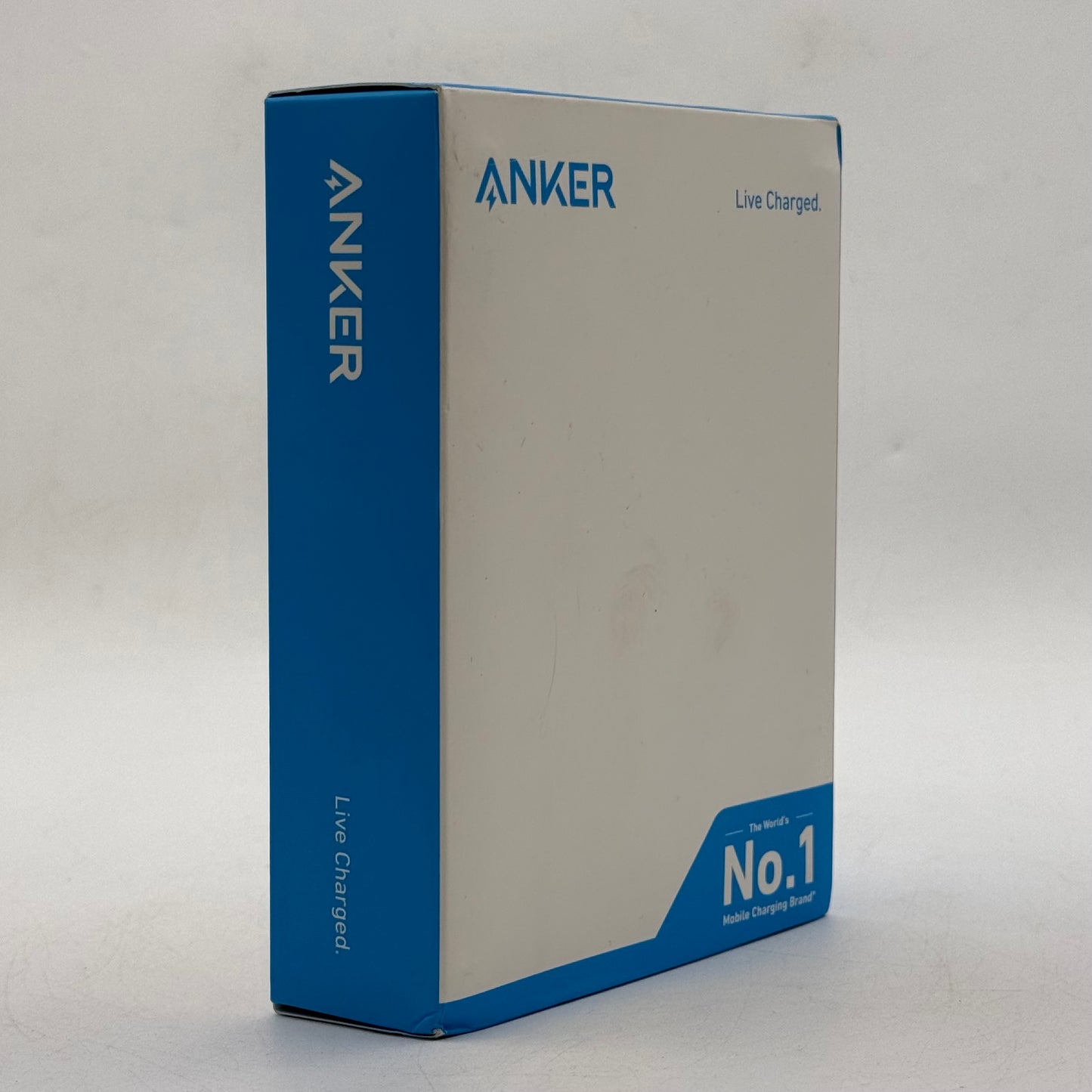 New Anker Power Bank 10K Fusion Built-In USB-C Cable A1637 Black 