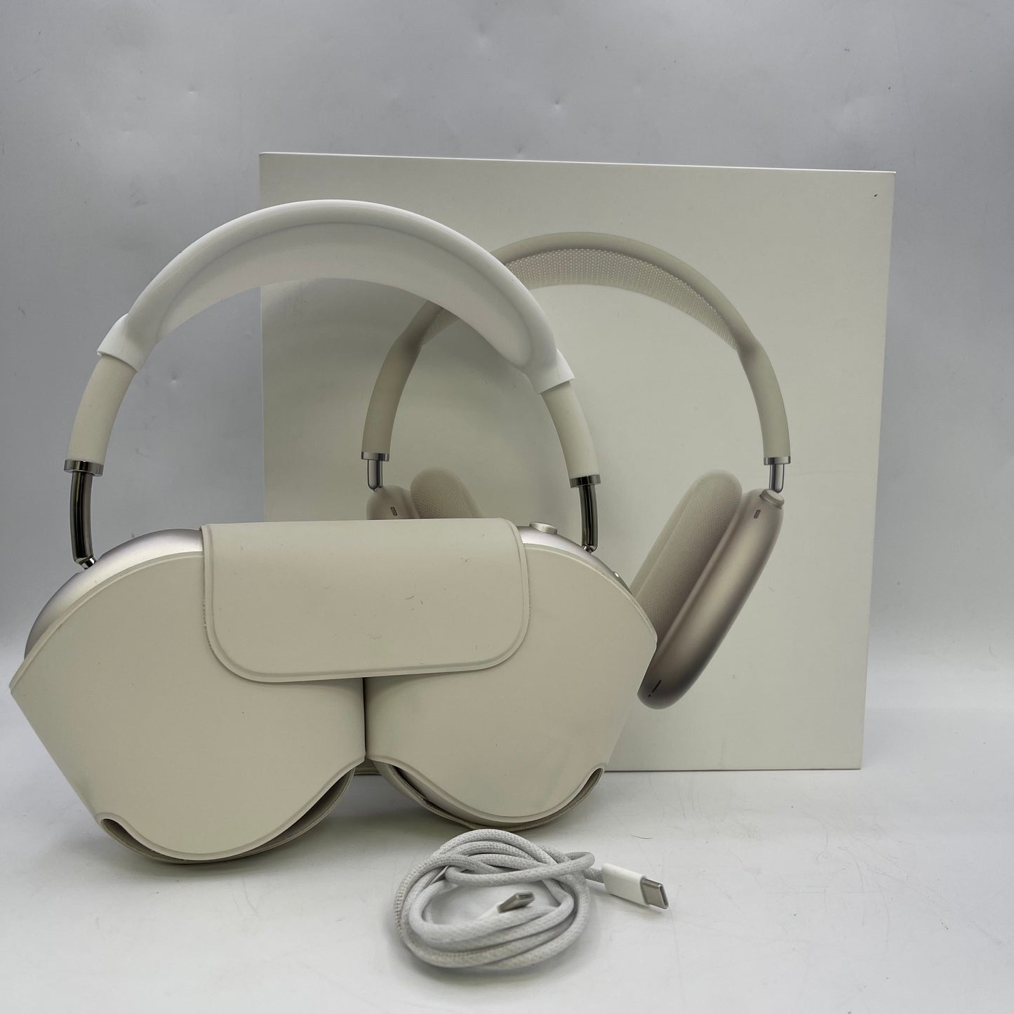 Apple AirPods Max Wireless Over-Ear Headphones Silver MGYJ3AM/A