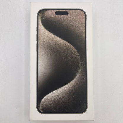 Factory Unlocked Apple iPhone 15 Pro Max 256GB Natural Titanium MU683LL/A