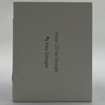 New Google Pixel Watch LTE GWT9R Polished Silver Case Chalk Active band