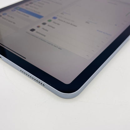 WiFi Only Apple iPad Air 4th Gen 64GB Sky Blue MYFQ2LL/A