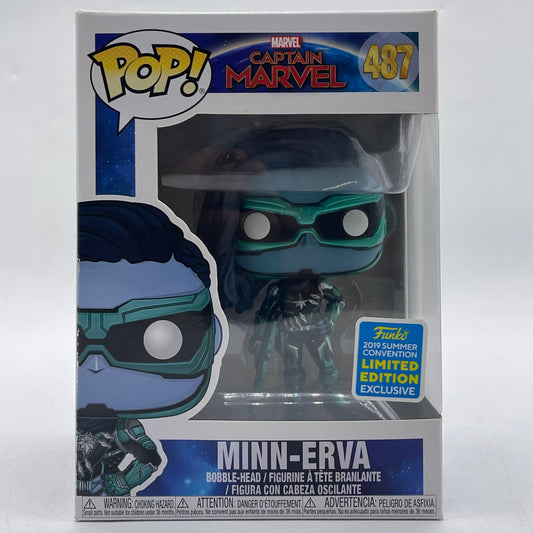 New Funko POP Minn-Erva Vinyl Figure #487