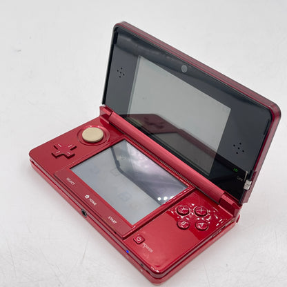 Nintendo 3DS Handheld Game Console Only CTR-001 Red