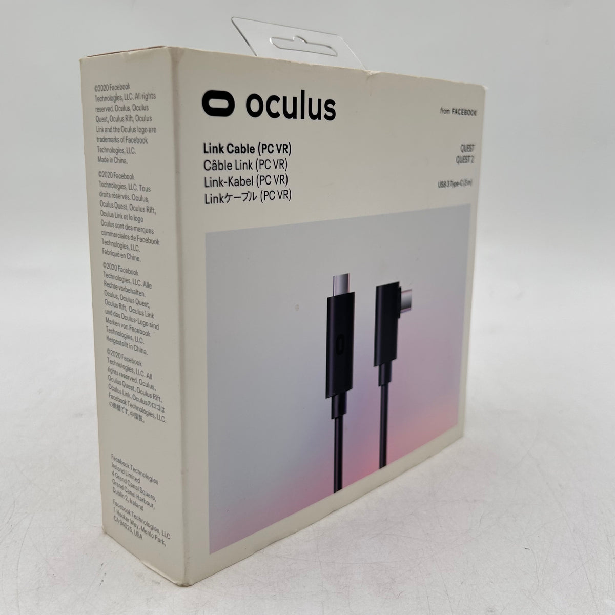 Oculus Link Cable USB 3 Type-C (5M) VR Streaming Cable 345-00943-03