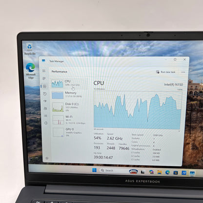 Asus ExpertBook B1 B1403CTA 14" N150 0.8GHz 4GB RAM 128GB SSD