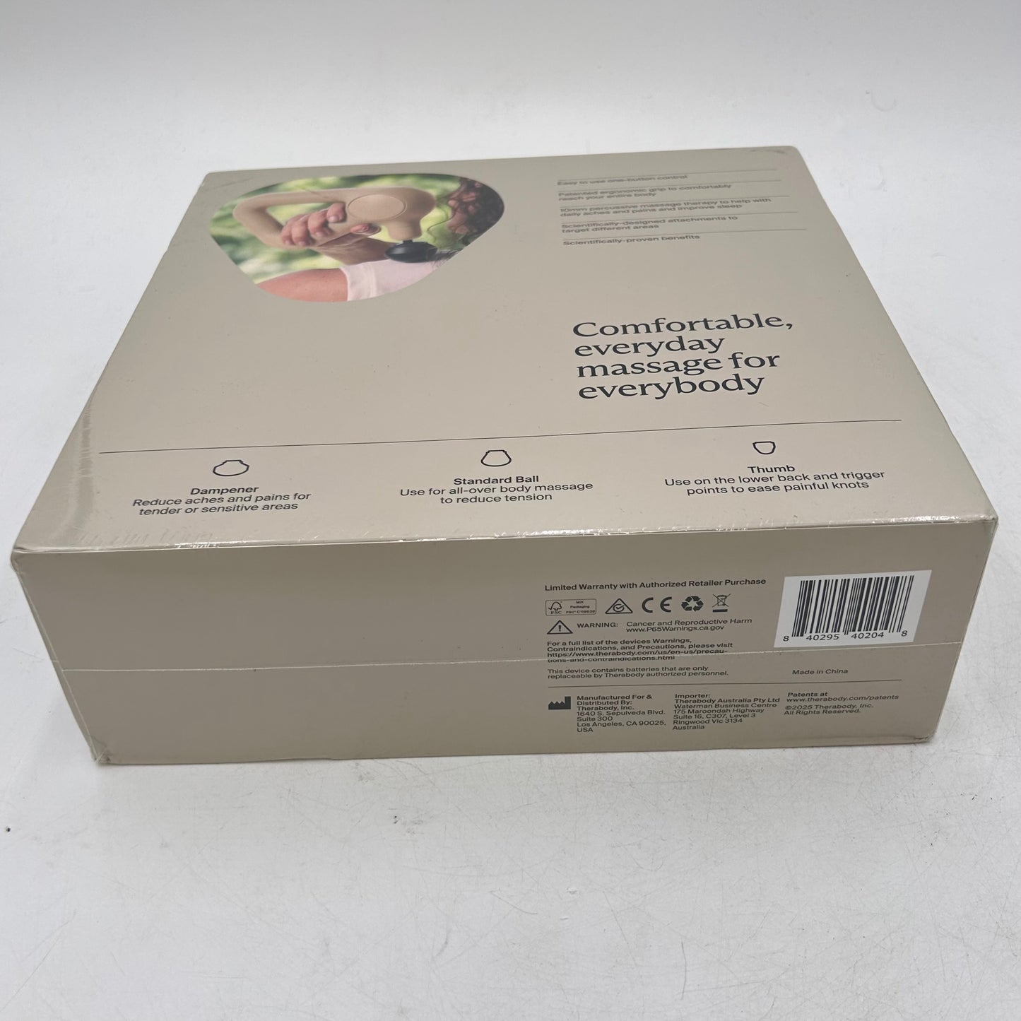 New Therabody Theragun Relief Massage Gun TG0003969-1A50
