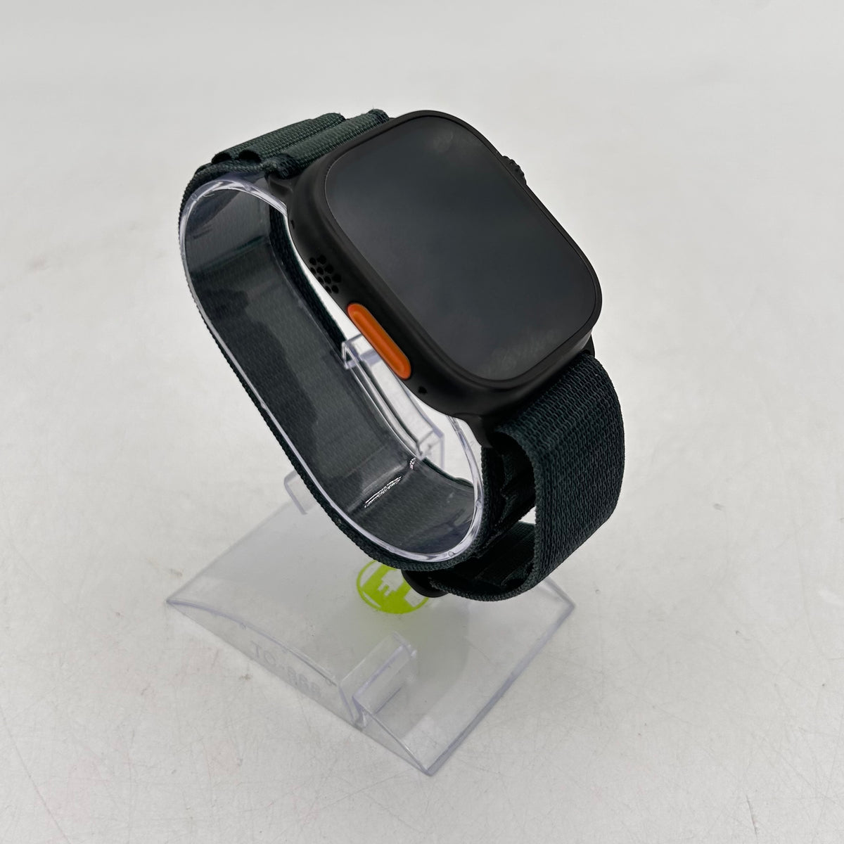 Unlocked Apple Watch Ultra 2 49MM Black Titanium Green Alpine Loop MX4R3LW/A