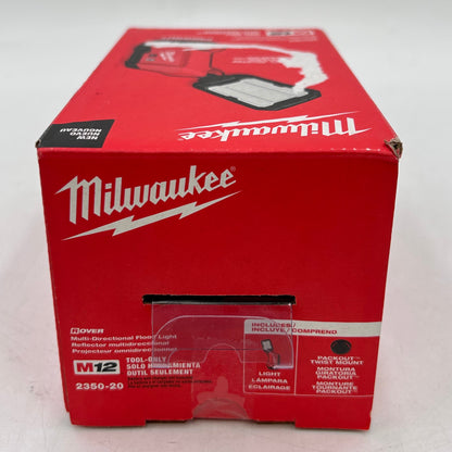 New Milwaukee 2350-20 M12 12V Multi Directional Flood Light