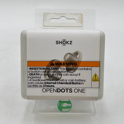 New Shokz OpenDots One Open Ear True Wireless Earbuds Grey E310