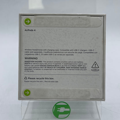 New Apple AirPods 4th Gen with Charging Case A3053 A3050 A3058 MXP63LL/A