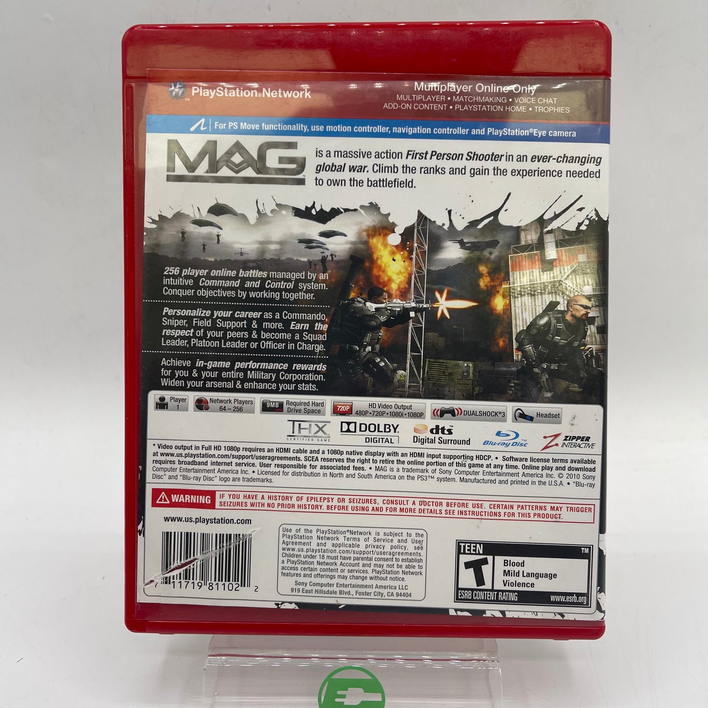 Mag (Sony PlayStation 3 PS3, 2010)