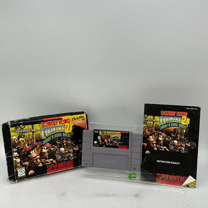 Donkey Kong Country2 Diddy's Kong Quest  (Nintendo SNES,  1991)