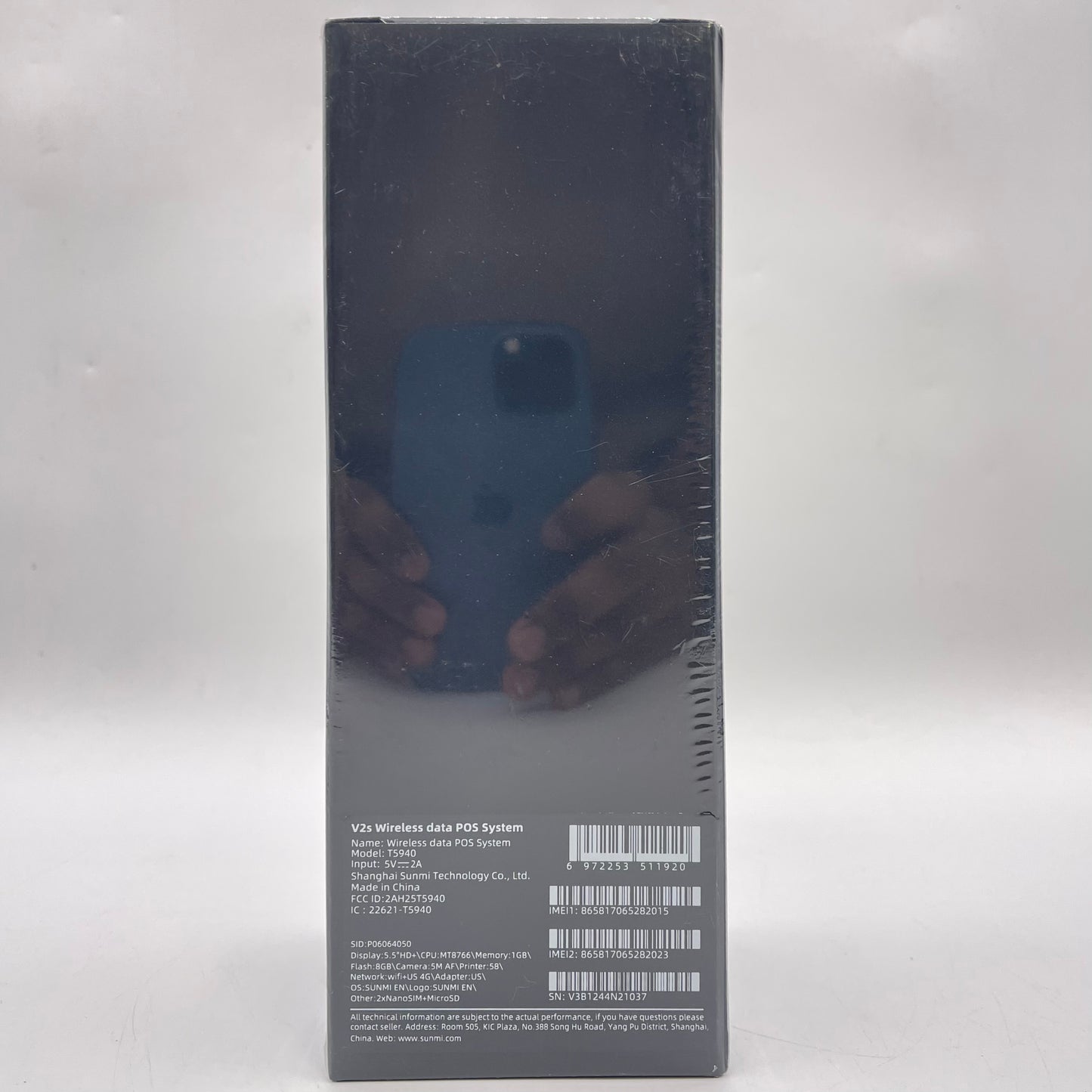 New SUNMI V2s Wireless Data Pos T5940