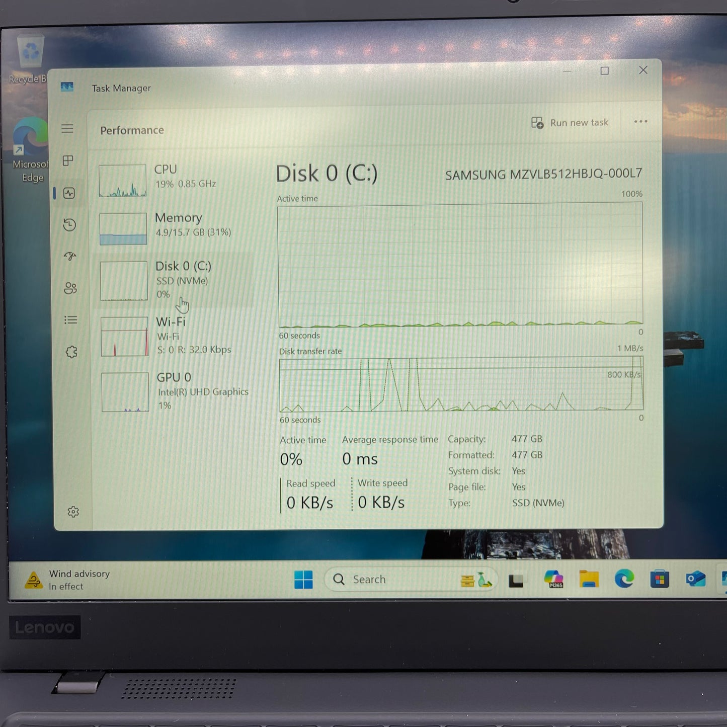 Lenovo ThinkPad X1 CARBON GEN 8 14" i7-10610U 1.8GHz 16GB RAM 512GB SSD