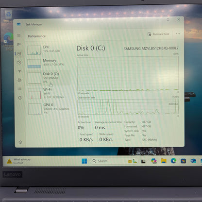 Lenovo ThinkPad X1 CARBON GEN 8 14" i7-10610U 1.8GHz 16GB RAM 512GB SSD