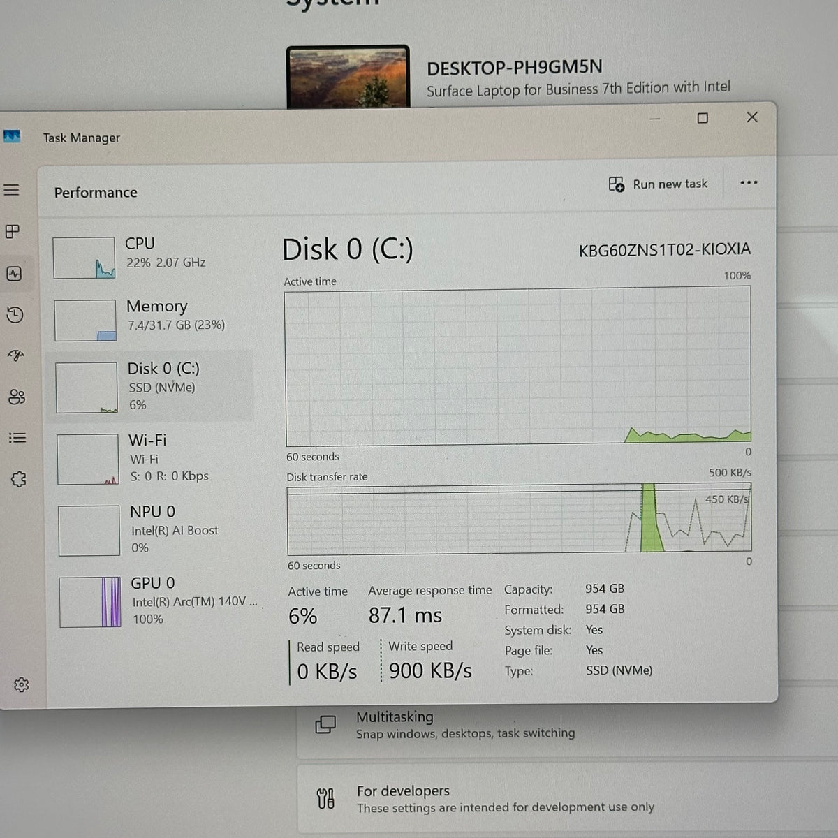 Microsoft Surface Laptop 7 13.8" Core Ultra 7 268V 2.2GHz 32GB RAM 1TB SSD 2108
