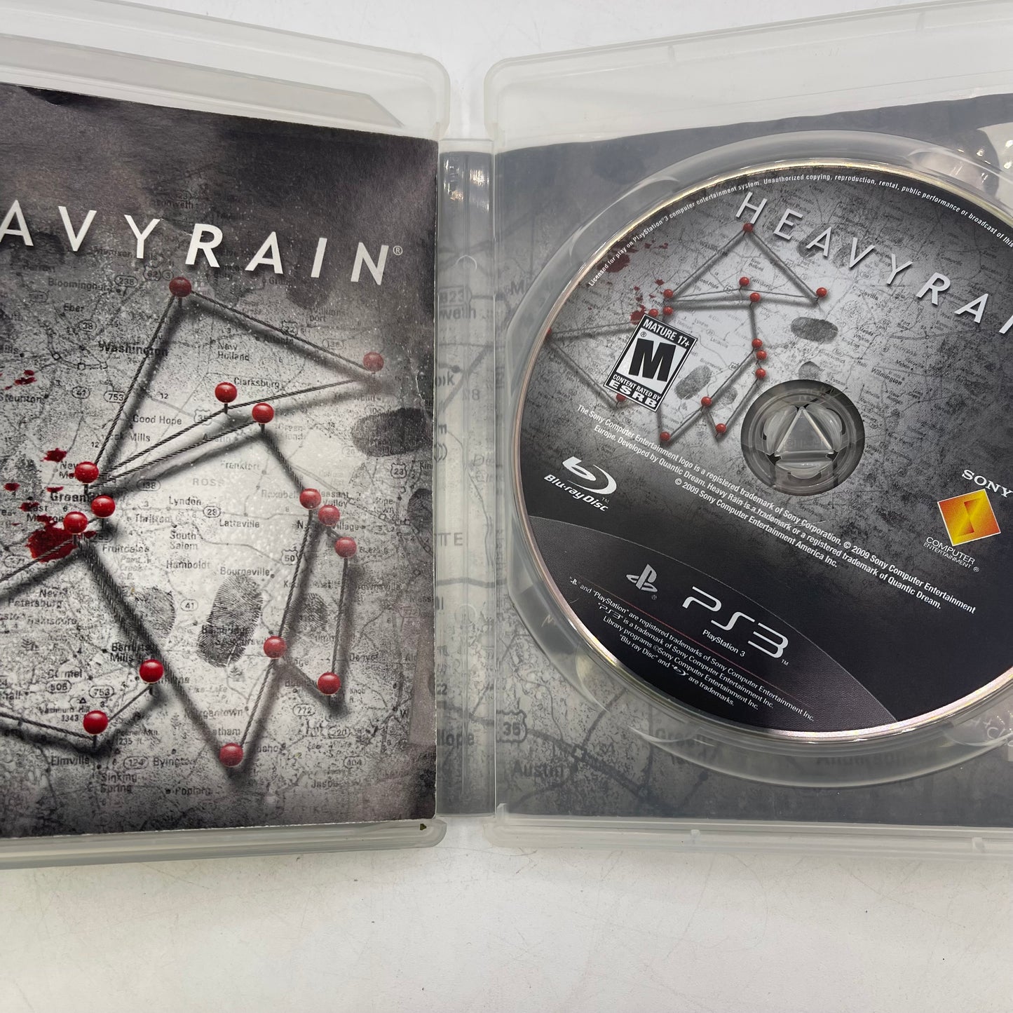 Heavy Rain (PlayStation 3 PS3, 2010)