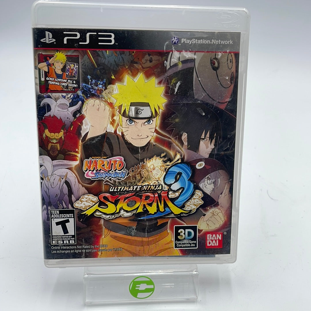 Naruto Shippuden Ultimate Ninja Storm 3  (Playstation 3,  2013)