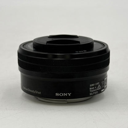 Sony E 16-50mm OSS f/3.5-5.6 PZ E-Mount Standard Zoom SELP1650 Zoom Lens