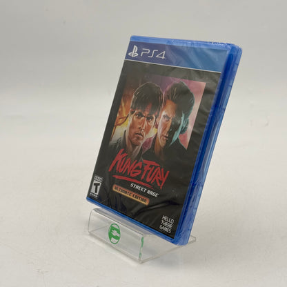 New Kung Fury Street Rage Ultimate Edition (Sony PlayStation 4 PS4, 2023)