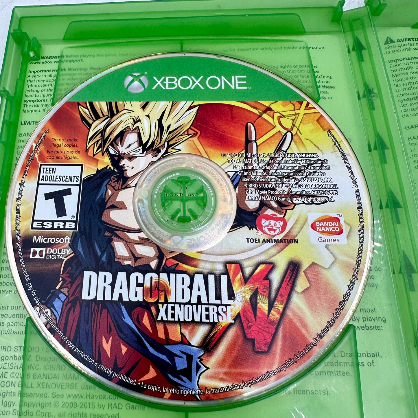 Lot of 4 Microsoft Xbox One Games [DB Xenoverse XV,MK 11,NBA 2K20,NBA2K15]