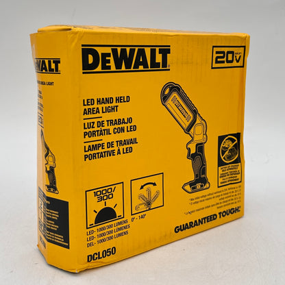 New DeWalt DCL050 20V MAX LED Handheld Area Light