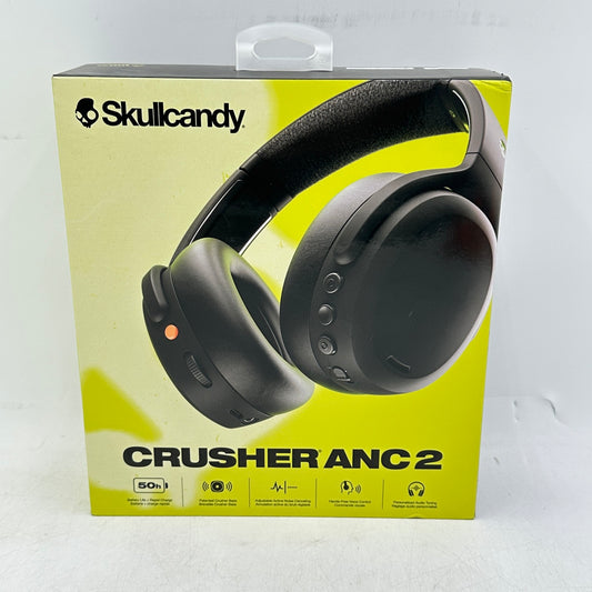 New Skullcandy Crusher ANC 2 Noise-Cancelling Wireless Over-Ear Headphones S6CAW