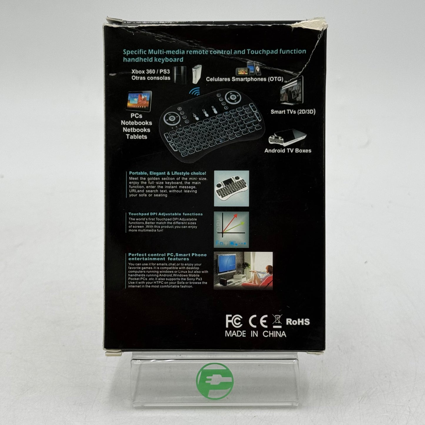 Mini Keyboard Wireless Backlit Keyboard Mouse Combo