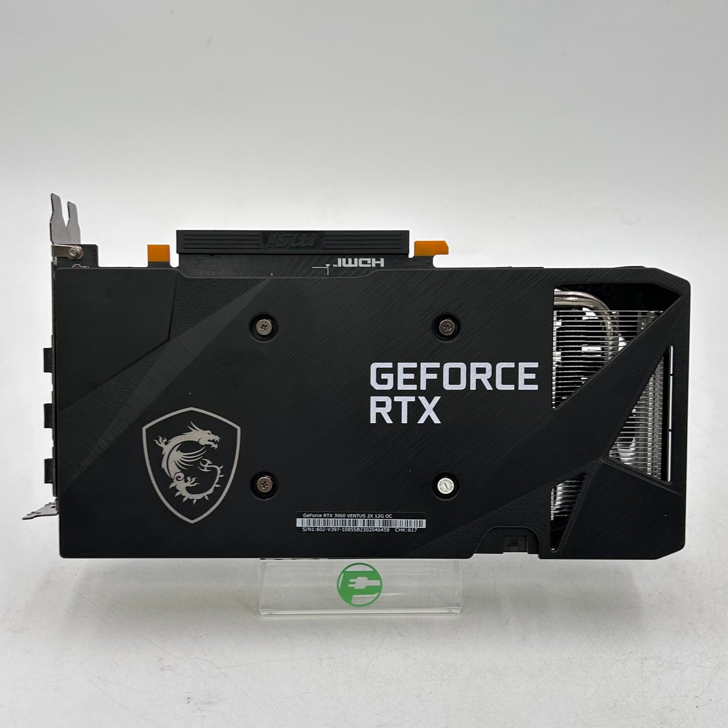MSI GeForce RTX 3060 Ventus 2X OC 12GB GDDR6 Graphics Card 602-V397